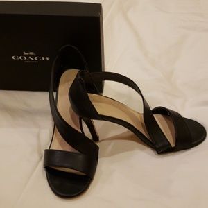Coach Black Heels